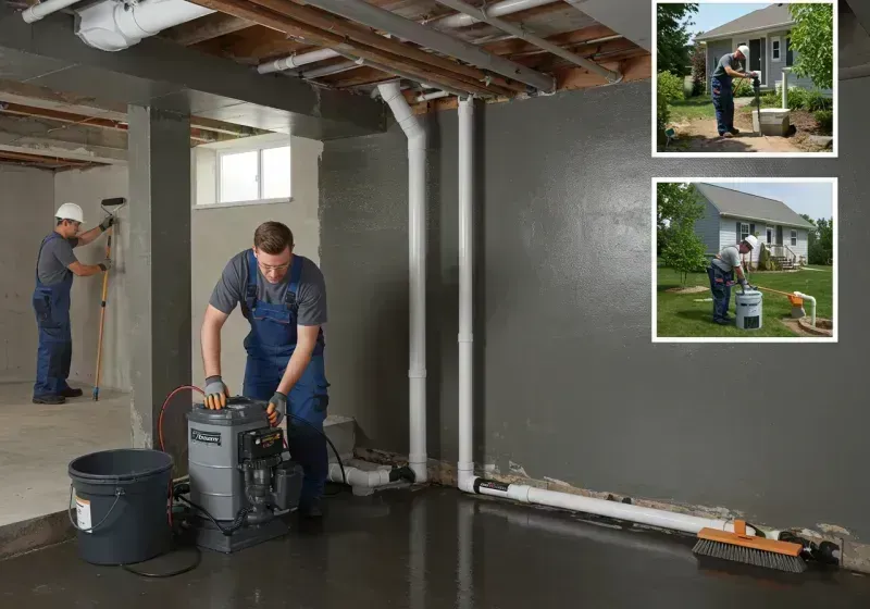 Basement Waterproofing and Flood Prevention process in Gage Park, IL